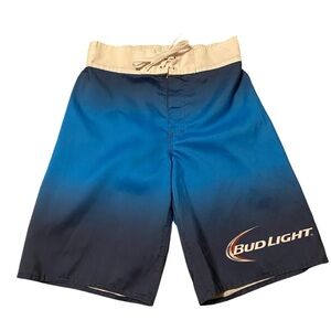 Bud Light Beer Board Shorts Size Small